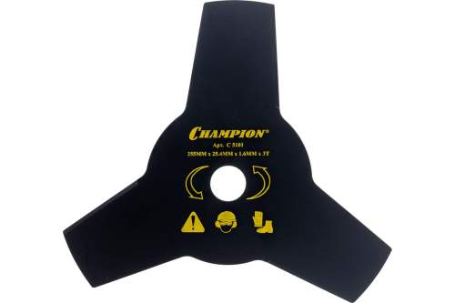 Нож для жесткой травы Champion 3/255/25.4 (тип А), 125R, 235R, FS80, 85,100,120, FR85, 350, 450)