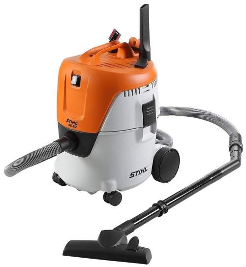 Пылесос STIHL SE 33 + компл. для уборки крупного мусора SE33-122E диам. 50мм (220В, 1400Вт, 12л)