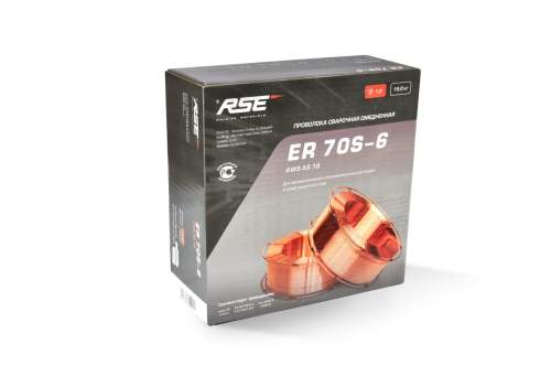 Проволока омедненная сварочная 1.0 мм 5 кг.MIG/MAG /RSE ER70S-6