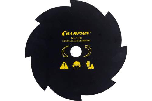 Нож для жесткой травы CНAMPION 8/230/25.4(Т283,Т284,125R,325RDx/Rx,323R,235R,FS80,85,100,120,FR85,350,450)