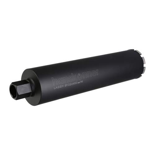 Коронка алмазная LASER по железобетону 102 мм, 1 1/4&ampquot , L=450мм, Hanskonner