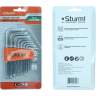 Набор ключей TORX, 9шт, T10-T50, CrV, Sturm! Набор ключей TORX, 9шт, T10-T50, CrV, Sturm! - Набор ключей TORX, 9шт, T10-T50, CrV, Sturm!