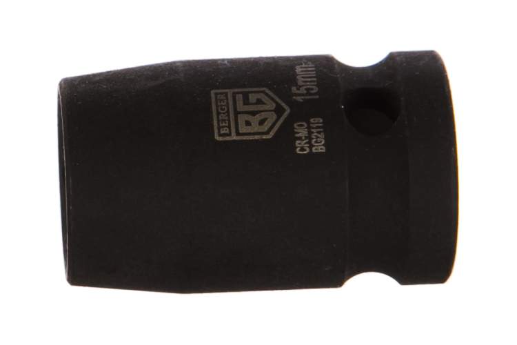 Головка торцевая ударная 1/2" 15мм BERGER