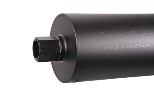 Коронка алмазная LASER по железобетону 132 мм, 1 1/4&ampquot , L=450мм, Hanskonner