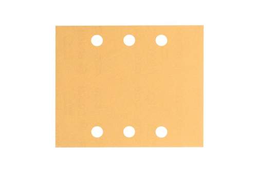 BOSCH Шлифлист B.f. Wood+Paint 115*140 мм K40-1, 6 отверстий (10 шт.)