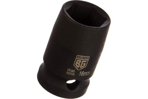 Головка торцевая ударная 1/2" 16мм BERGER