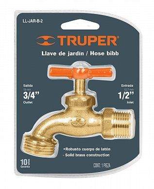 Кран сливной 1/2" LL-JAR-B//TRUPER