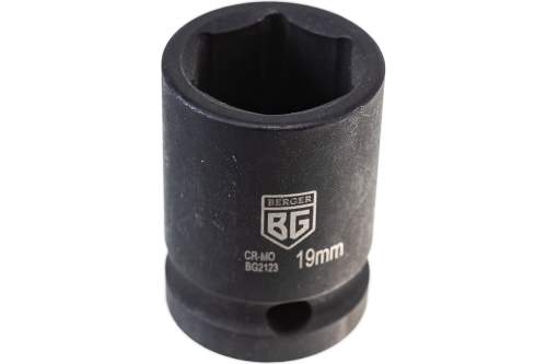 Головка торцевая ударная 1/2" 19мм BERGER
