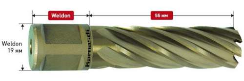 Сверло корончатое, 21 х 55 CUTRUN GOLD