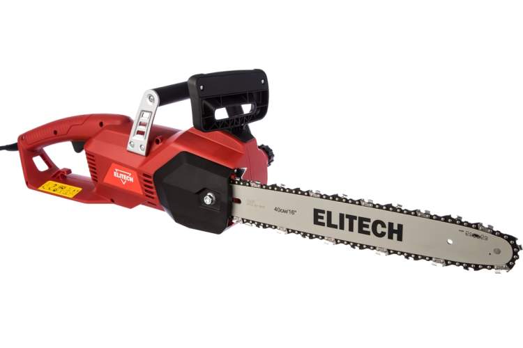 ELITECH Электропила цепная 40см/18"-3/8"-1,3- 57 , 2.2 кВт, 5.4 кг