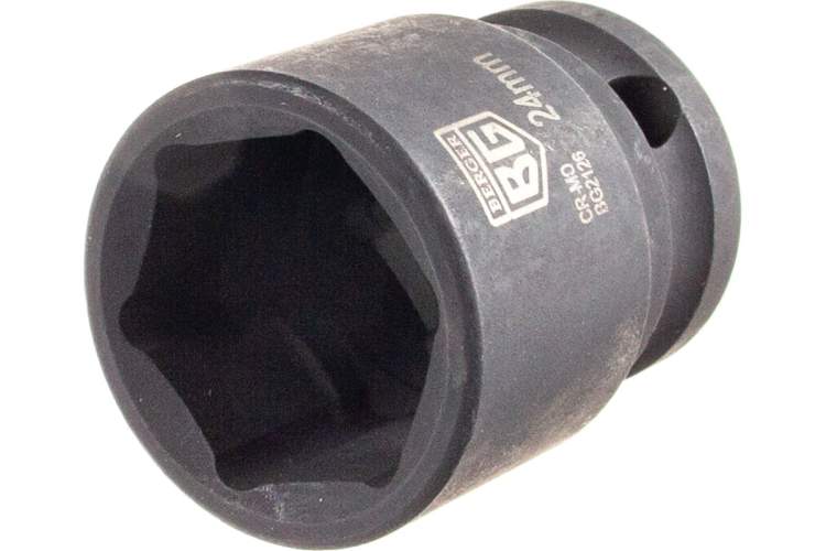 Головка торцевая ударная 1/2" 24мм BERGER