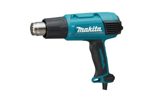 MAKITA Термовоздуходувка 1800Вт, 50-600 град, 250/500 л/мин, 4 насадки, кейс