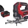 Einhell 4321260SET Лобзик аккум. 18В. част.хода 2700мин.4Ач+з\у//Einhell PXC TP-JS - Einhell 4321260SET