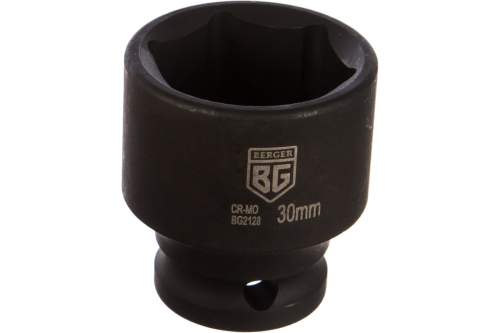 Головка торцевая ударная 1/2" 30мм BERGER