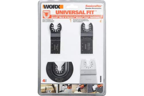 Набор насадок  для реноватора WORX (4шт)