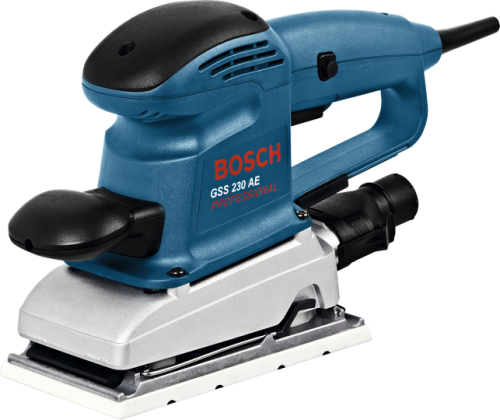 BOSCH Шлифмашина вибрационная GSS230 AE, 300Вт, 22000 об/мин