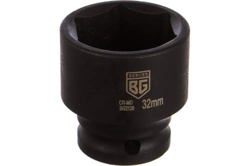 Головка торцевая ударная 1/2" 32мм BERGER