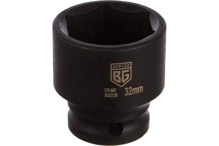 Головка торцевая ударная 1/2" 32мм BERGER