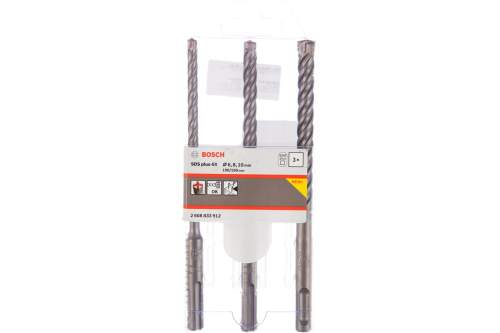 BOSCH Сверло (бур) SDS plus-5Х  (3шт.) 6/8/10