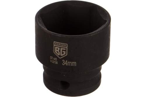Головка торцевая ударная 1/2" 34мм BERGER