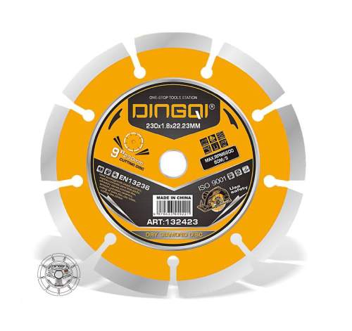 Диск алмазный отрезной DINGQI СТАНДАРТ 230x22,2 мм