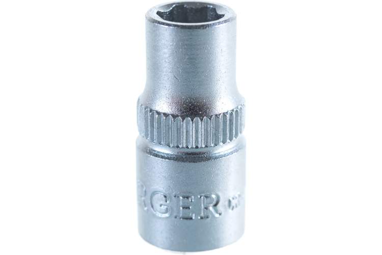 Головка торцевая  1/4" 6-гранная SuperLock 6 мм BERGER BG-14S06