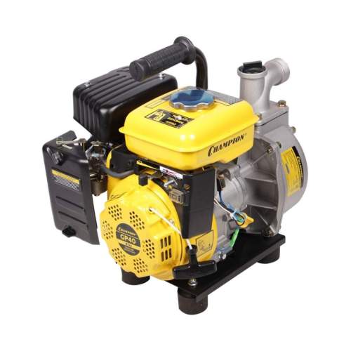 Мотопомпа бензиновая Champion GP40 (300л/м, 8/22м, 2,4лс, 1,6л, 16,4кг, 1.5")