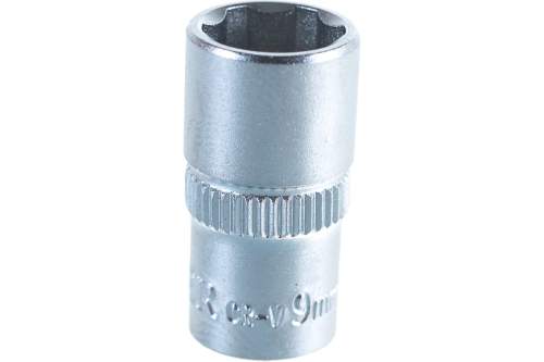 Головка торцевая  1/4" 6-гранная SuperLock 9 мм BERGER BG-14S09