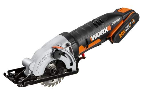 Пила дисковая 20V 85мм аккумуляторная 1×2.0Ач//WORX