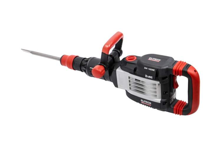 ELITECH Молоток отб,SDS-max,AVC,1650Вт,5-29Дж,1050-2100у\м,11,4кг,кейс,+пика+зубило+смазка