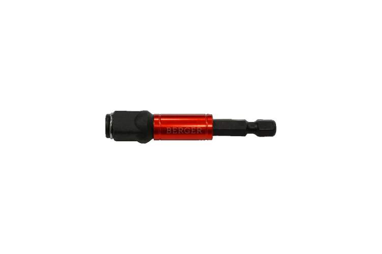 Адаптер универсальный 2в1 для торцевых головок 3/8" и бит 1/4" с вращ. гильзой 65 мм BERGER BG2192