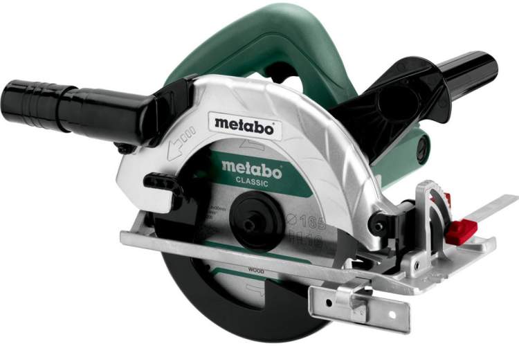 Пила дисковая KS 165 1050вт,57мм//METABO