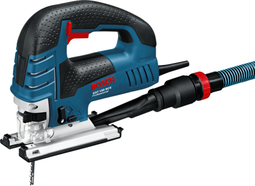 BOSCH Лобзик GST150 ВCE 780Вт, дерево 150мм, металл 20мм,  чемодан  (Пила лобзиковая)