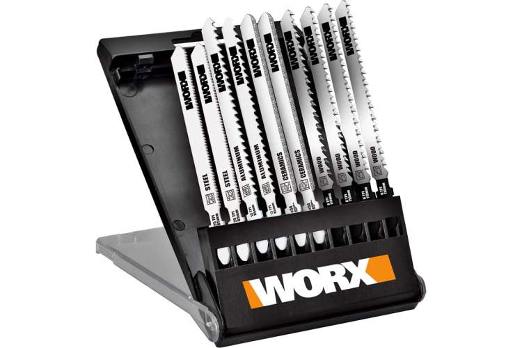 Набор пилок для лобзика 10шт. WORX