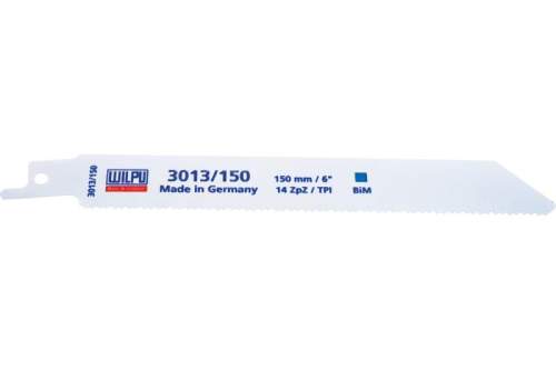 Полотно для сабельной пилы 3013/150 BiM для стали, нержав, цвет.мет  2,5-3.5мм 5шт/уп /WILPU