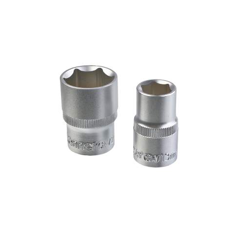 Набор головок CrV 9 шт 10-27 мм, посад 1/2&ampquot,  Hanskonner