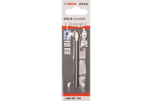 BOSCH Сверло CYL-9 Ceramic 6 X 80 мм