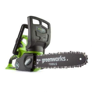 Пила цепная G40CS30, 40V, L шины 300 мм,2,6кг(без АКБ и ЗУ)\Greenworks_G-Max