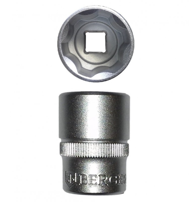 Головка торцевая 1/2" 6-гранная SuperLock 16 мм//BERGER