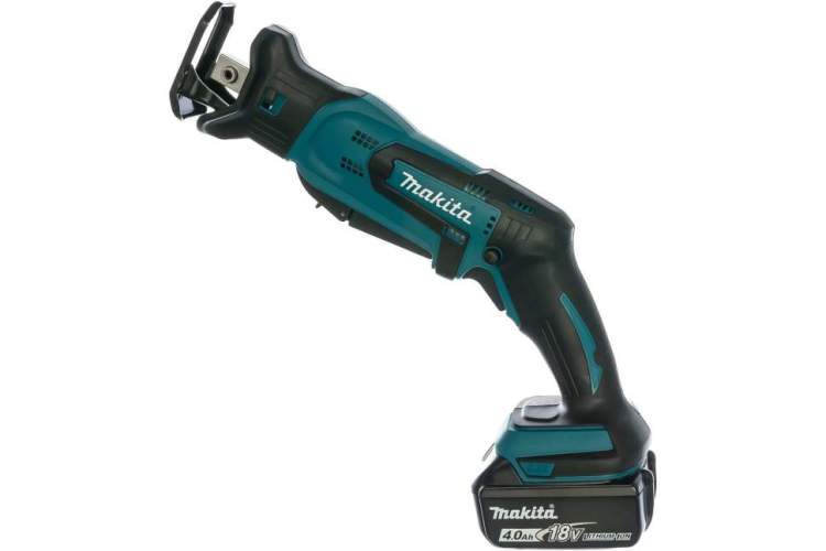 MAKITA Пила сабельная аккум. LXT 18В, ход 13мм, рез 50мм (2х4.0Ач, з/у)