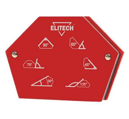 ELITECH Магнитный уголок, усилие(max)=35кг,углы=30/45/60/75/90/135,блистер,1шт