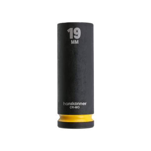 HK1045-19-1/2X19L Головка торцевая ударная глубокая 1/2&ampquot 19 мм
