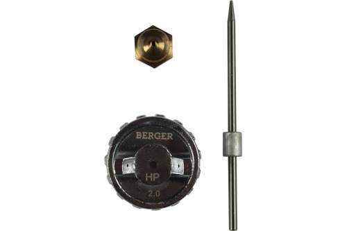 Комплект сменный для краскопульта BERGER «ГРАУ» HP (сопло+игла+дюза 2.0 мм) BG1373//BERGER