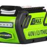 Аккумулятор (аккумуляторная батарея) G40B2, 40V,  Li-ion, 2А*ч/Greenworks_G-max - Аккумулятор (аккумуляторная батарея) G40B2, 40V,  Li-ion, 2А*ч/Greenworks_G-max