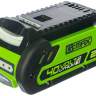 Аккумулятор (аккумуляторная батарея) G40B2, 40V,  Li-ion, 2А*ч/Greenworks_G-max - Greenworks 29717